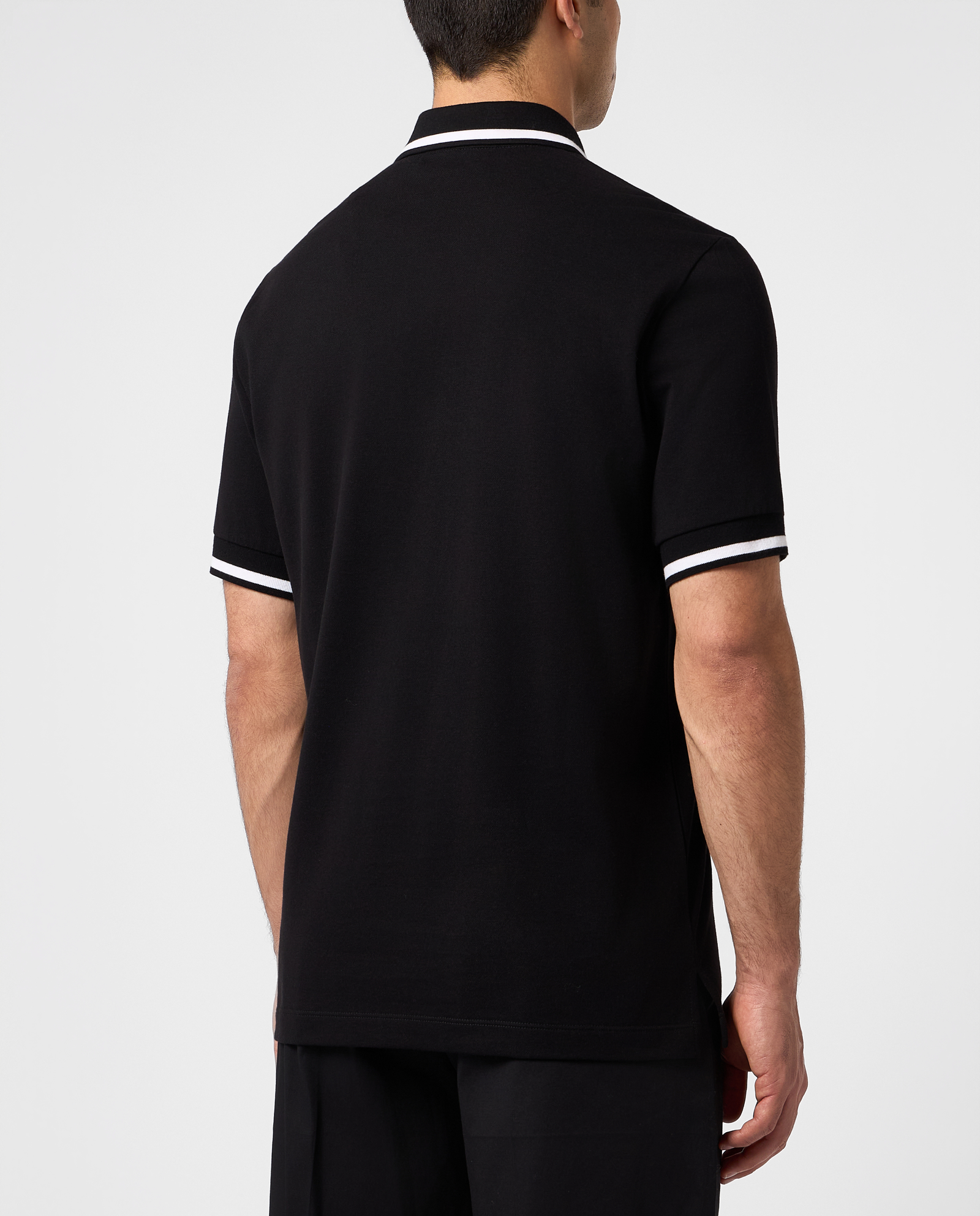 Czarna koszulka polo - Image #2