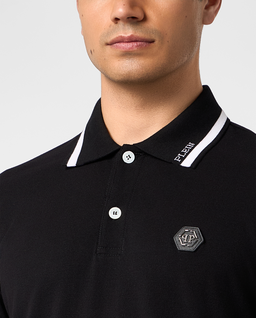 Czarna koszulka polo - Image #4