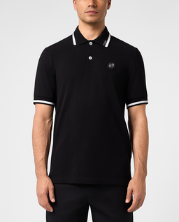 Czarna koszulka polo - Image #1