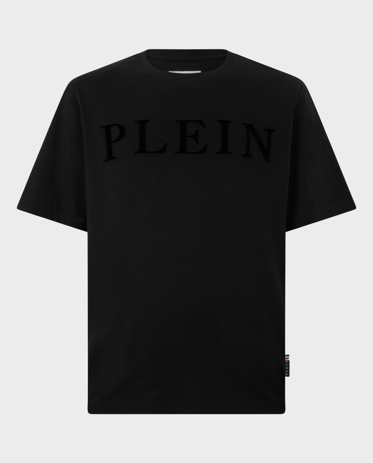 Czarny t-shirt z logo