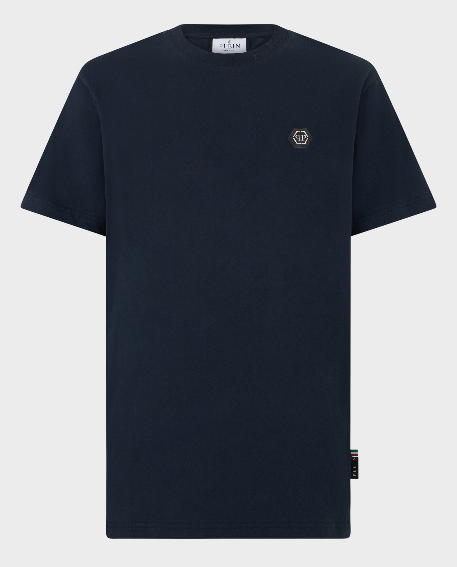 Granatowy t-shirt z logo - Image #0