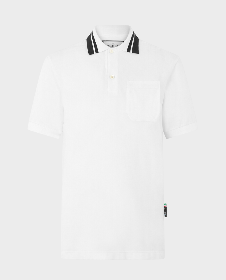 Biała koszulka polo
