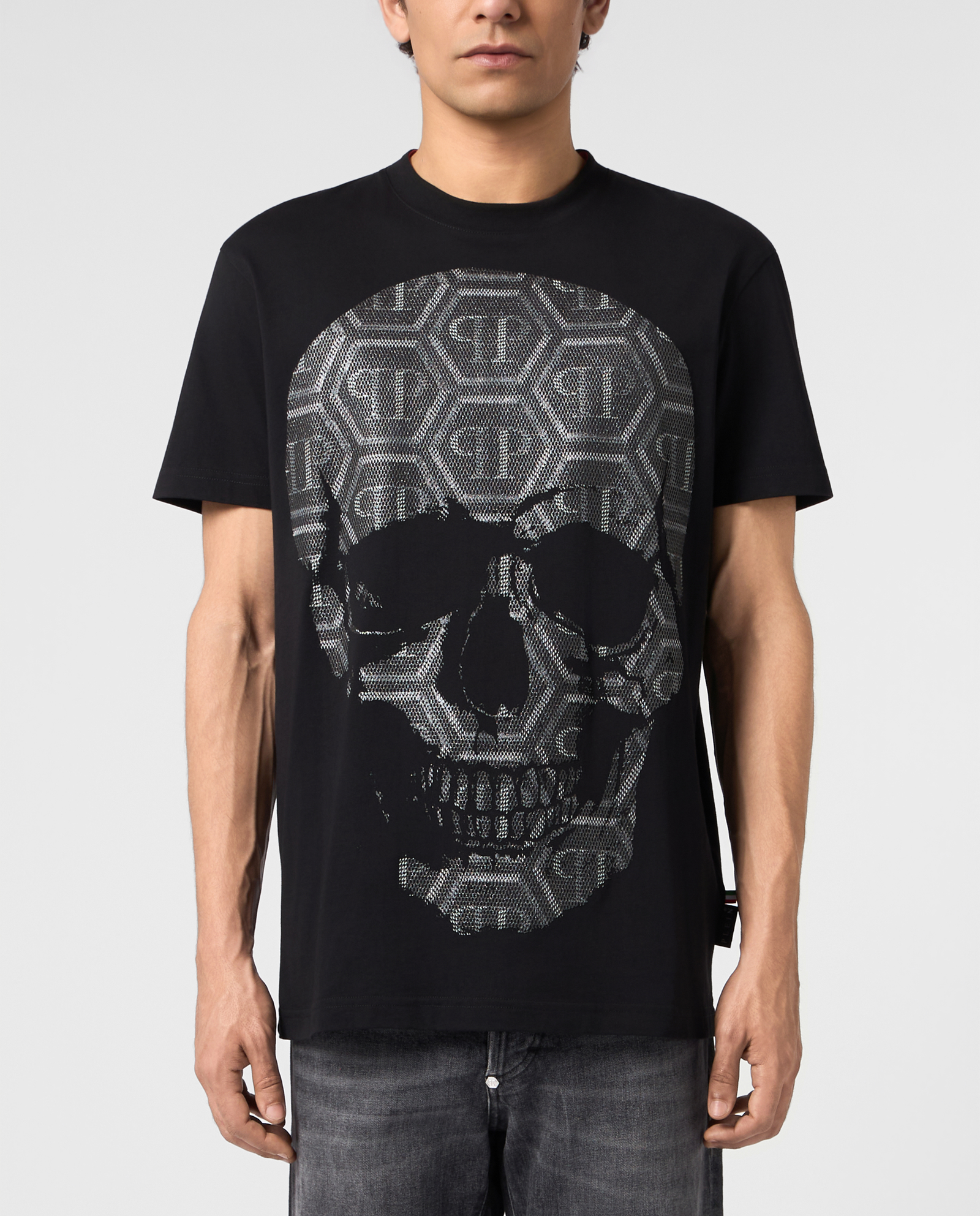 T-shirt z motywem czaszki - Image #1