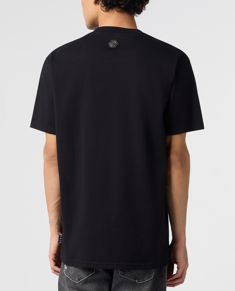 Czarny t-shirt z logo - Image #2