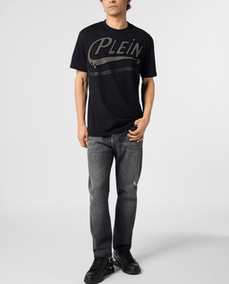 Czarny t-shirt z logo - Image #3