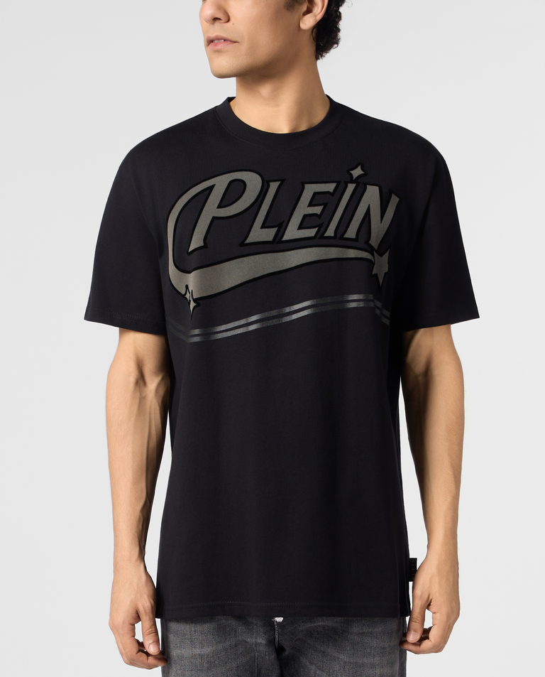 Czarny t-shirt z logo