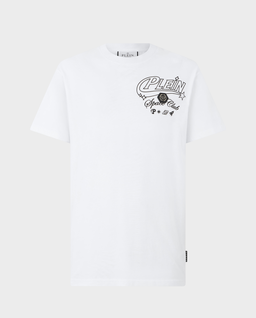 Biały t-shirt z napisami - Image #0