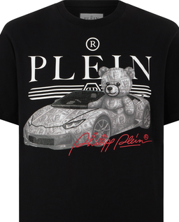 Czarny t-shirt Teddy Car Stones - Image #1