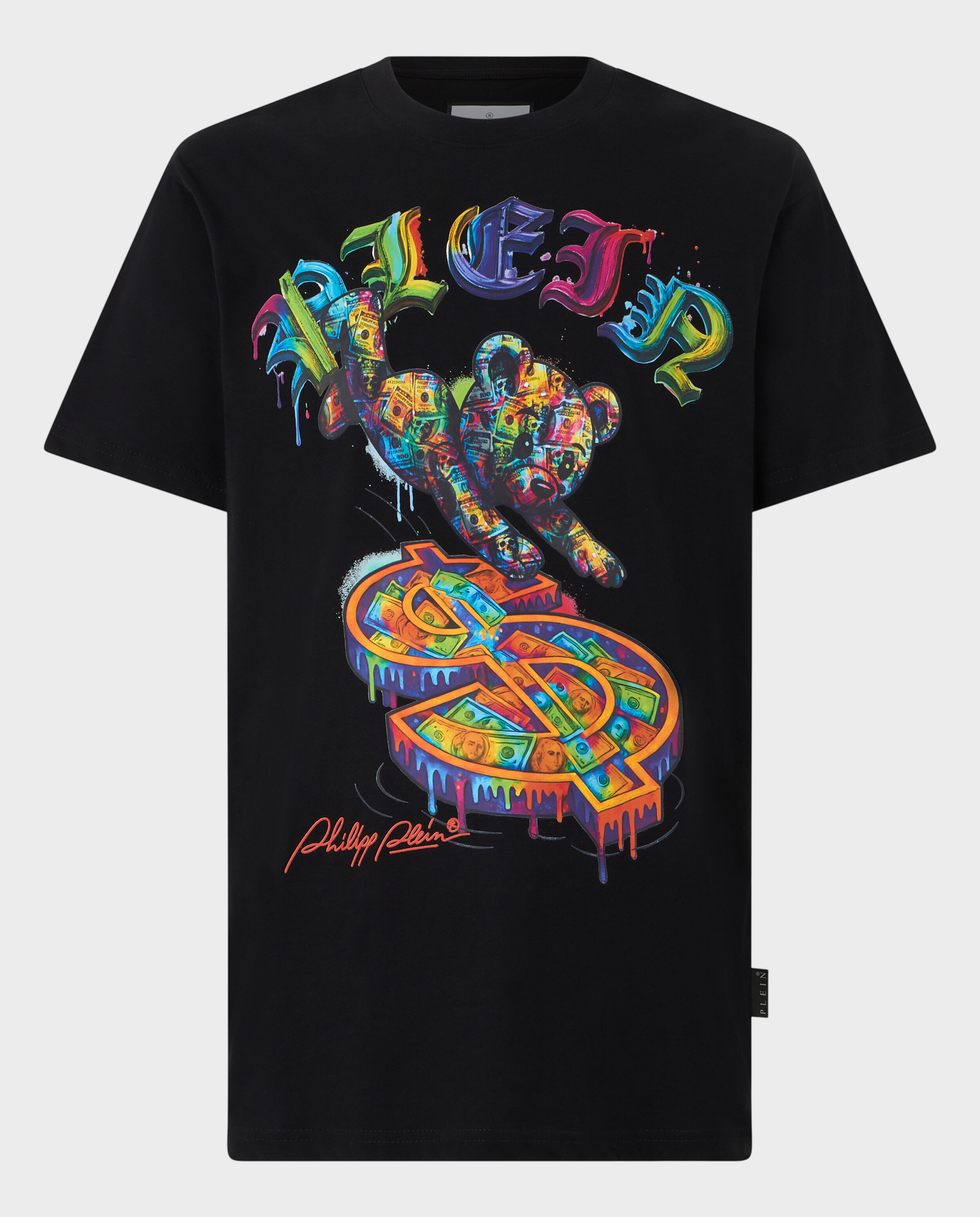 Czarny t-shirt Teddy Dollar - Image #0