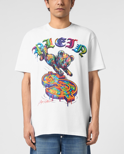 Biały t-shirt Teddy Dollar - Image #1