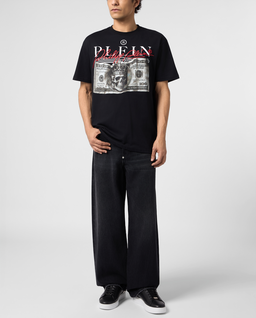 Czarny t-shirt Dollar Siganture - Image #3