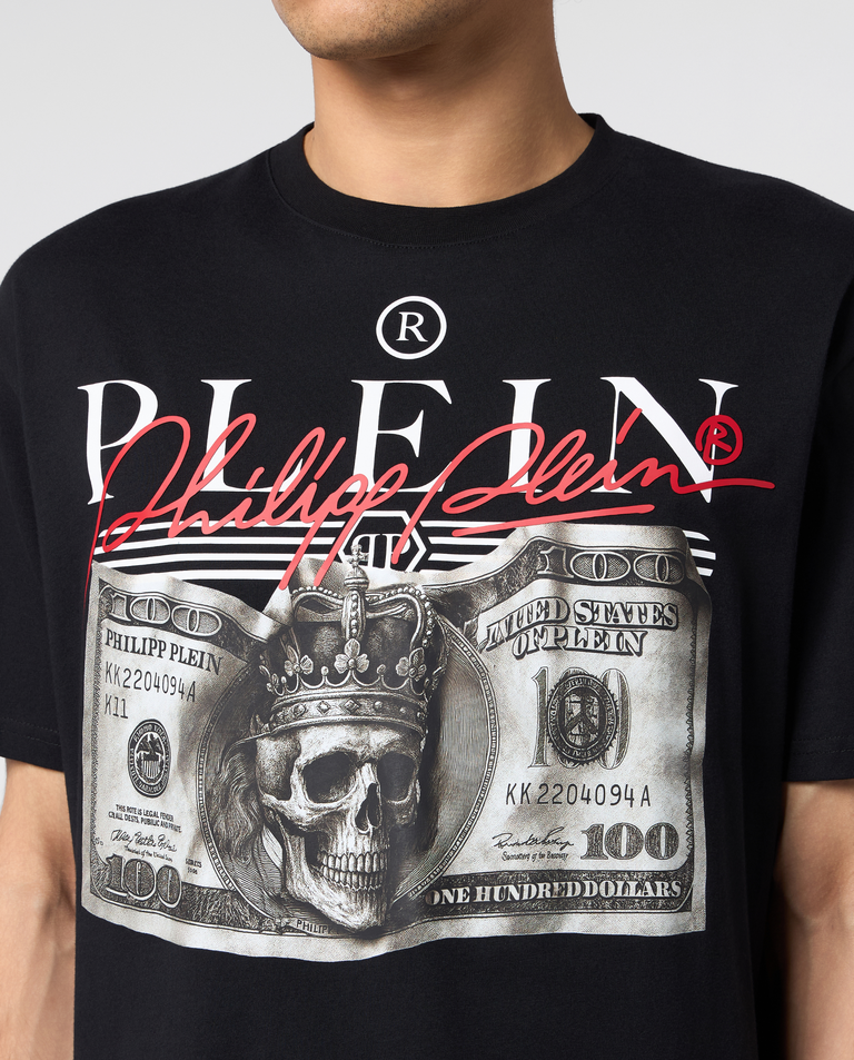 Czarny t-shirt Dollar Siganture - Image #4