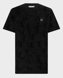 T-shirt z okrągłym dekoltem All-Over Dollar - Image #0