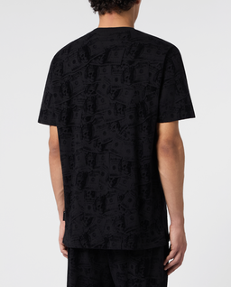 T-shirt z okrągłym dekoltem All-Over Dollar - Image #2
