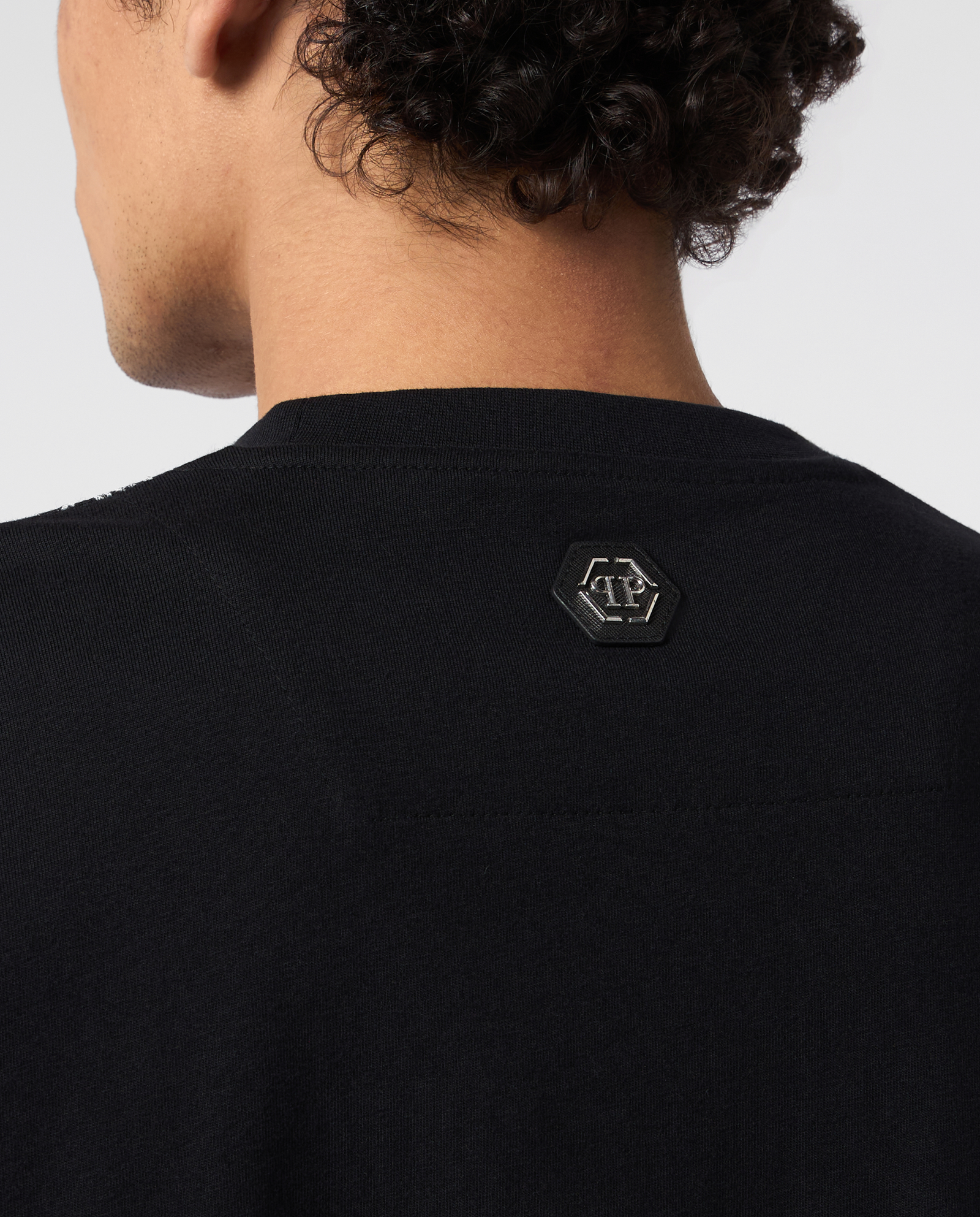Czarny t-shirt Dollar Skull - Image #4