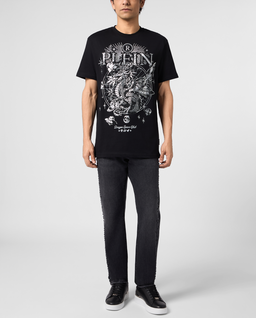 Biały t-shirt z motywem Dragon Stones - Image #3