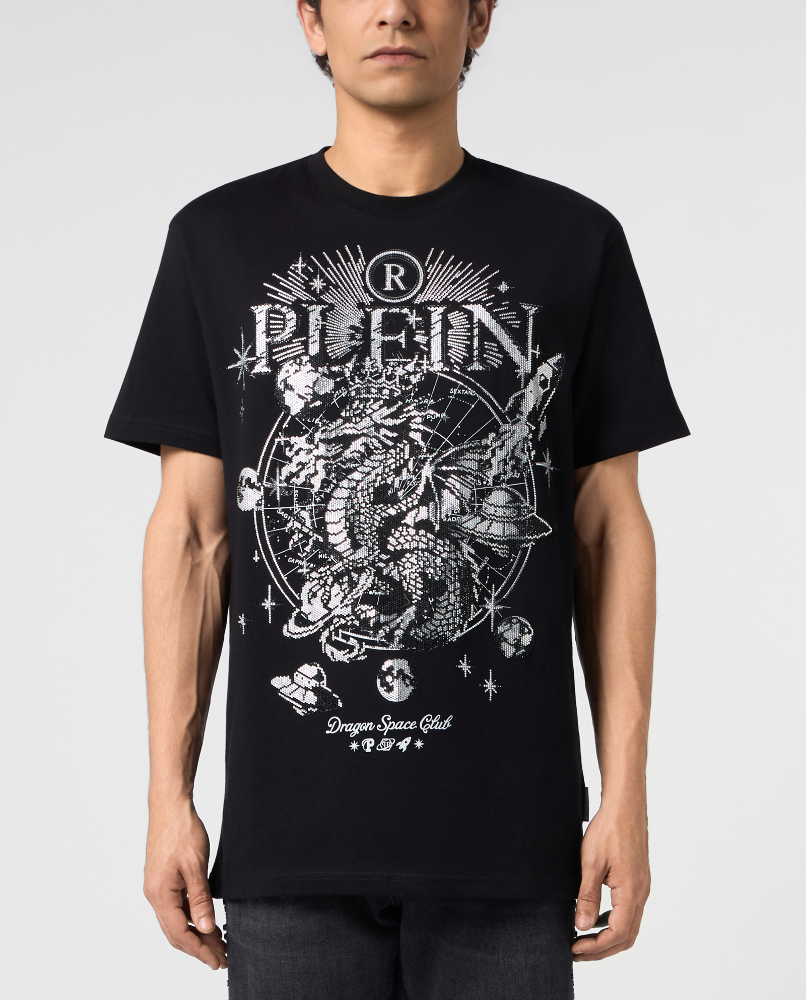 Biały t-shirt z motywem Dragon Stones - Image #1