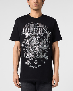 Biały t-shirt z motywem Dragon Stones - Image #1