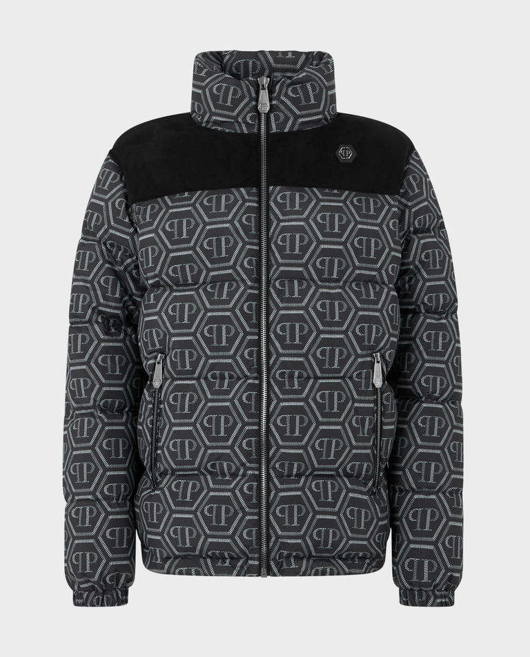 Kurtka puchowa z monogramem