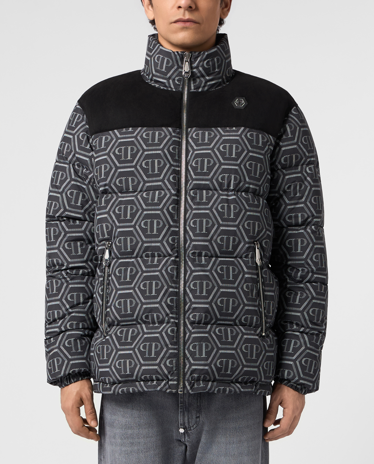 Kurtka puchowa z monogramem
