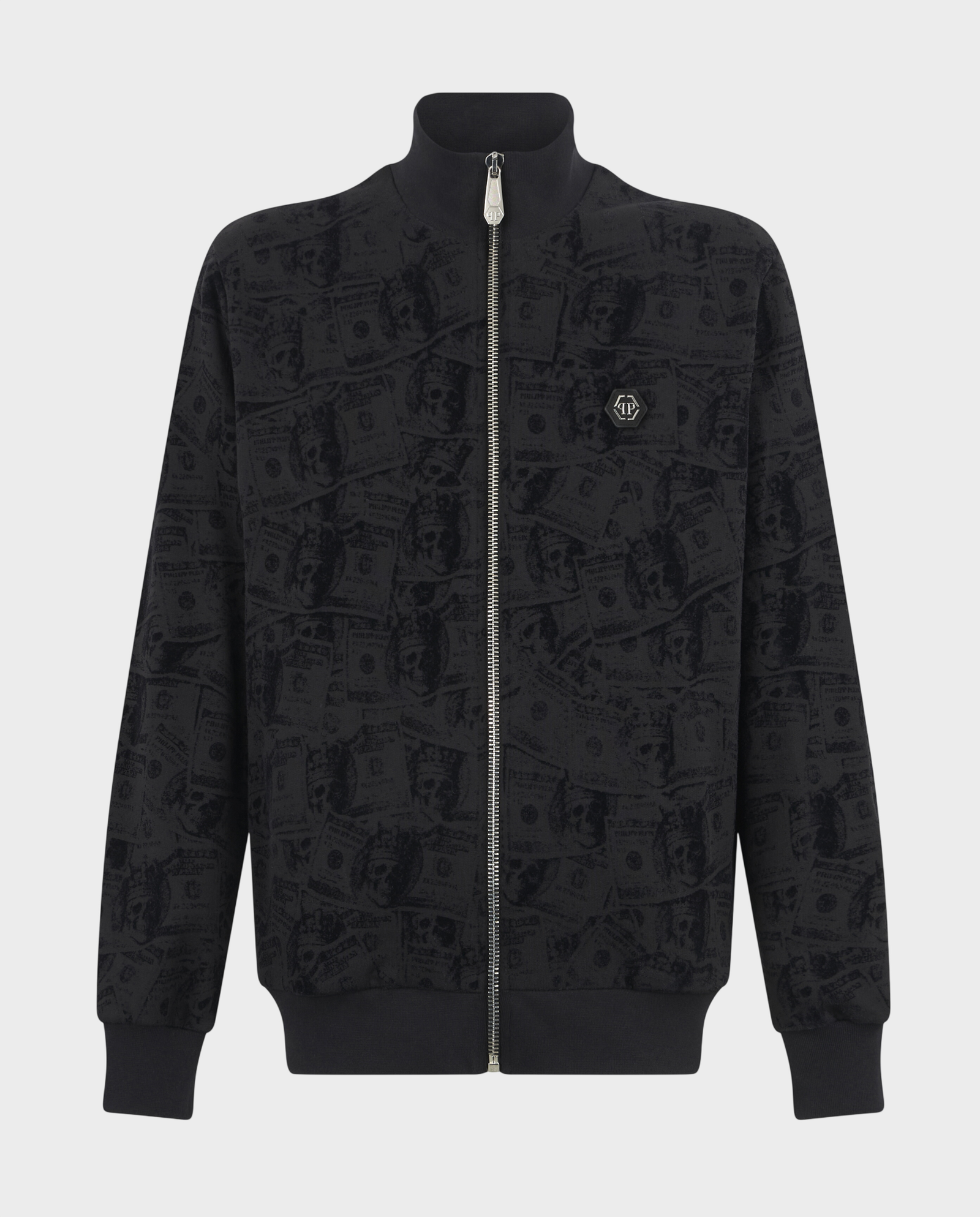 Czarna bluza All Over Dollar - Image #0