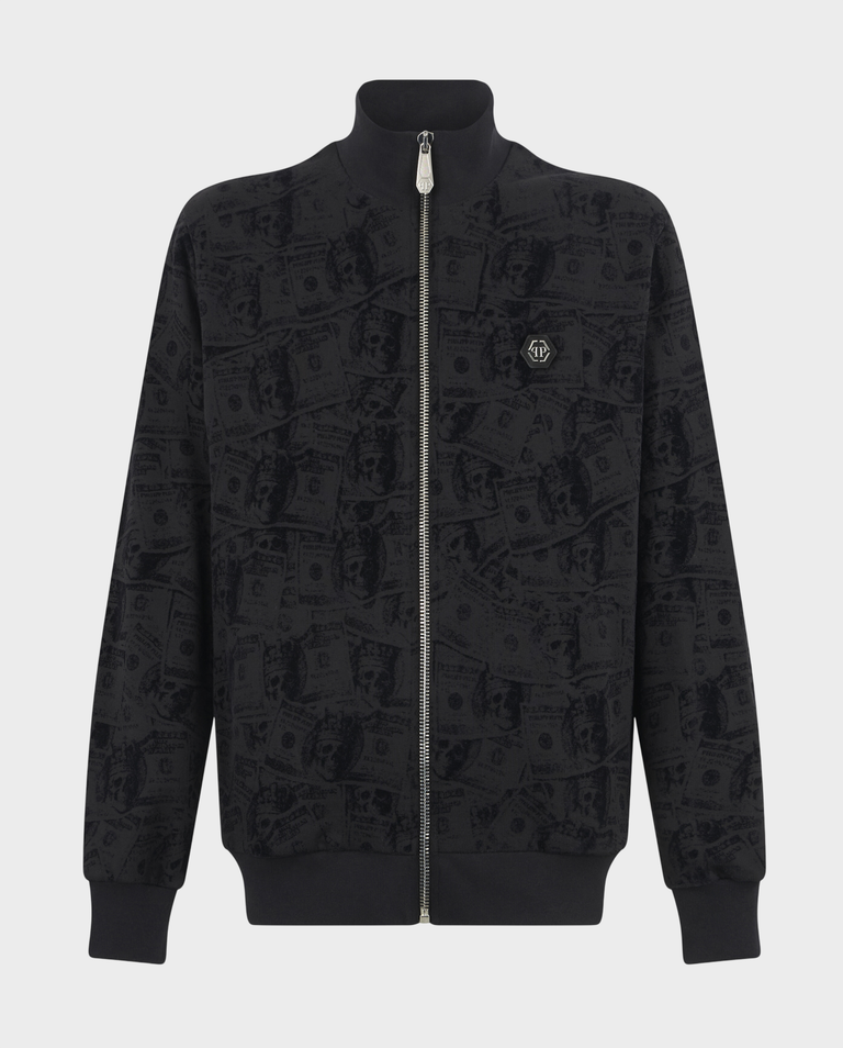 Czarna bluza All Over Dollar