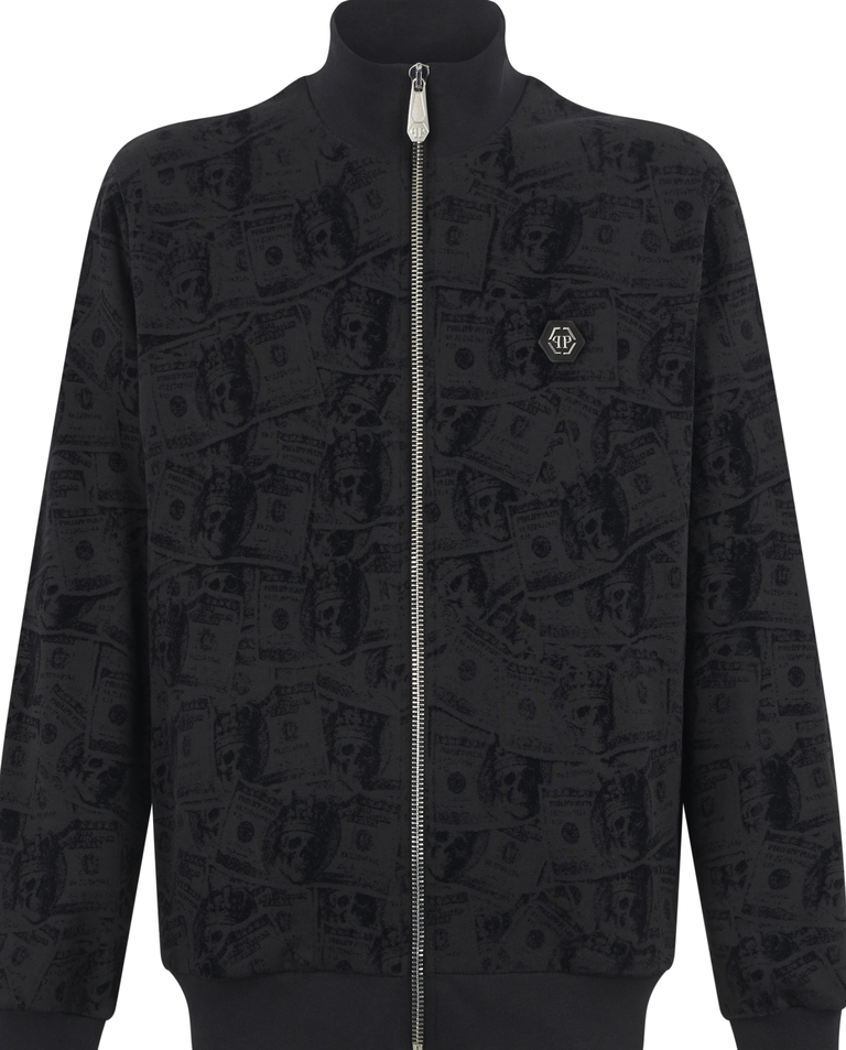 Czarna bluza All Over Dollar