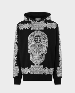Bluza z kapturem Baroque Skull Stones - Image #0