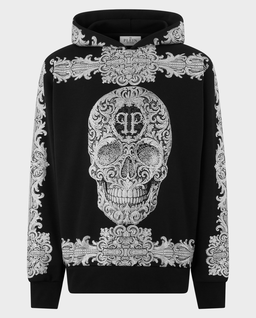 Bluza z kapturem Baroque Skull Stones - Image #0