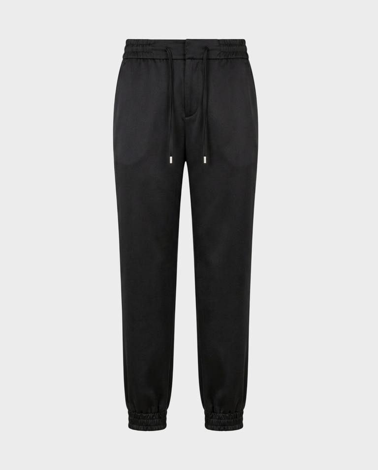 Czarne spodnie jogger
