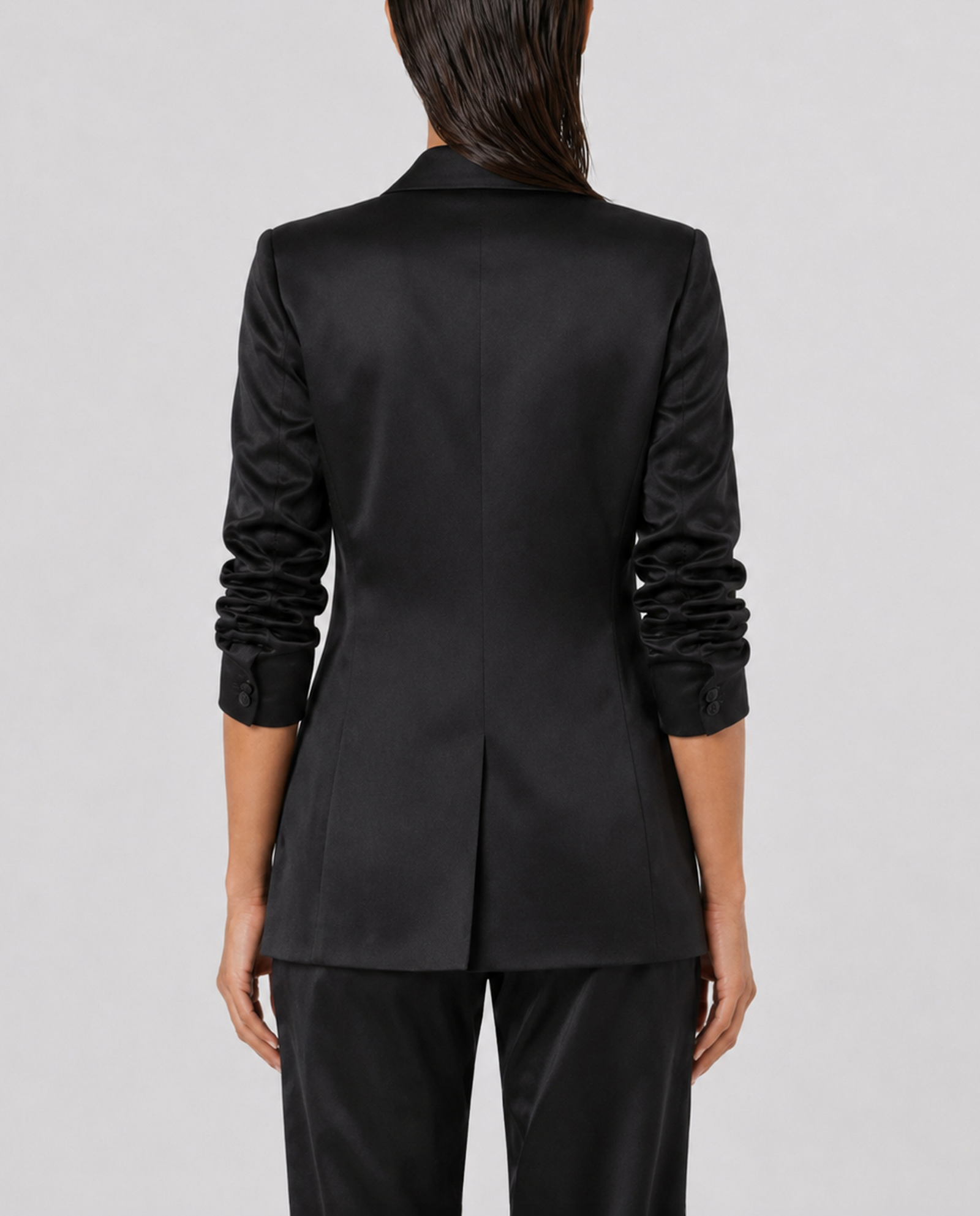 Czarna marynarka Cady Cargo Fit - Image #2