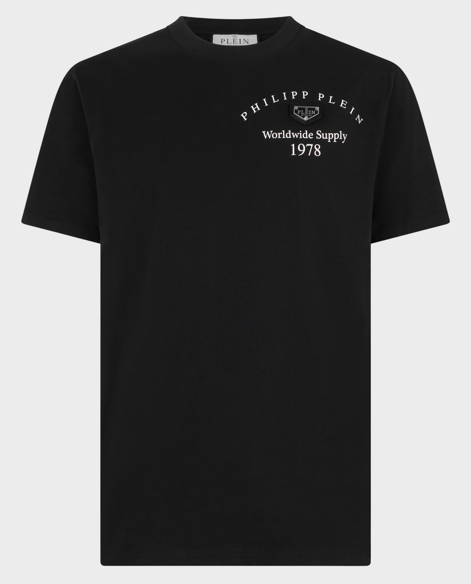 Czarny t-shirt z napisami - Image #0