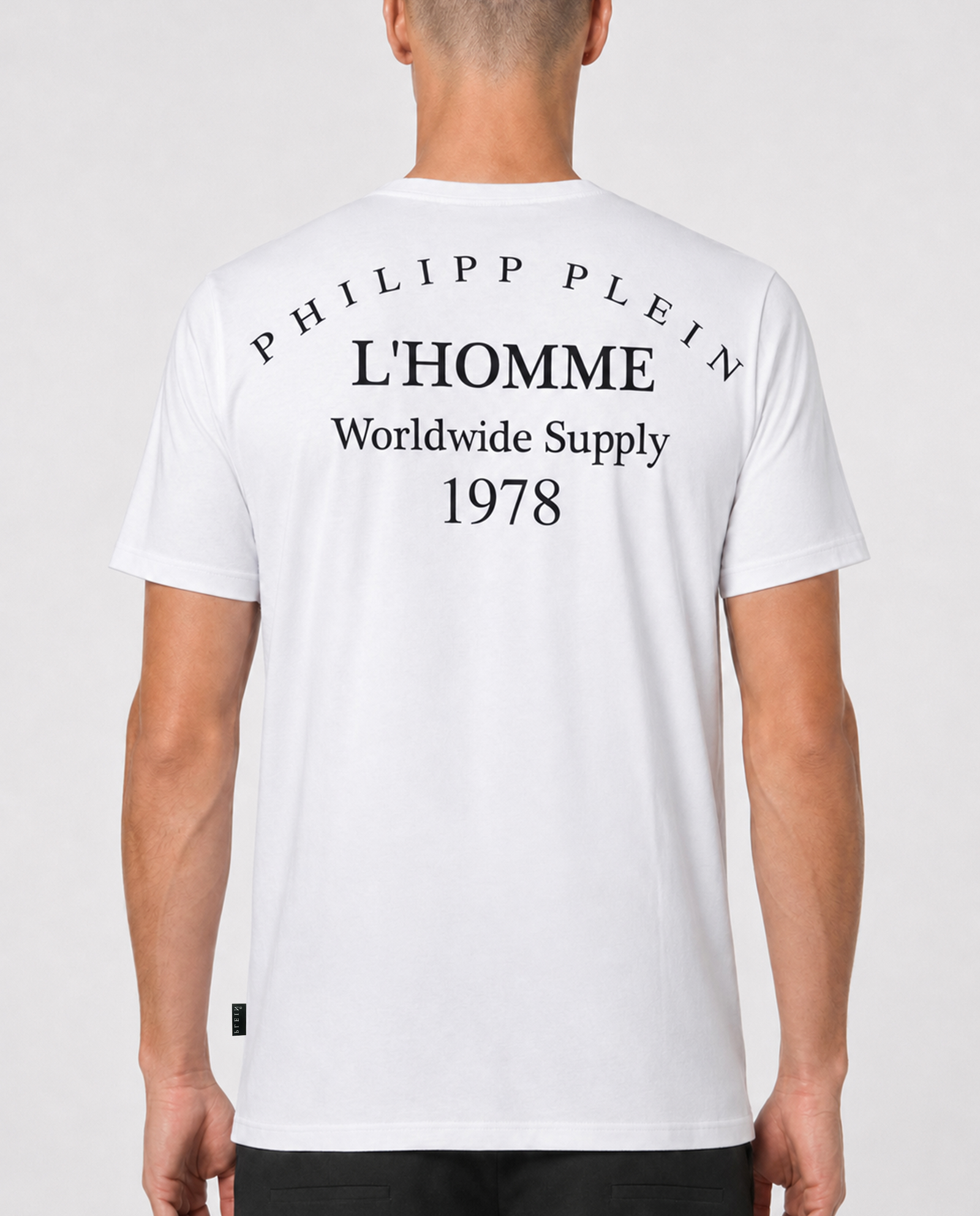 Biały t-shirt z napisami - Image #2