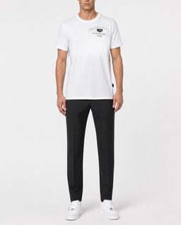 Biały t-shirt z napisami - Image #3