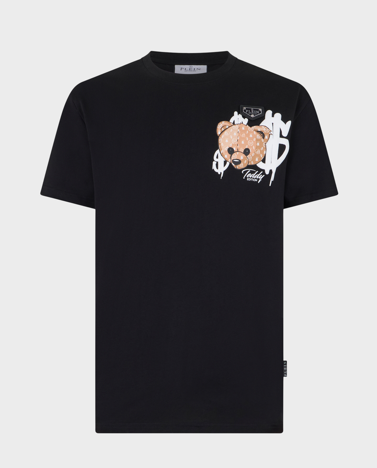 Czarny t-shirt Teddy Bear