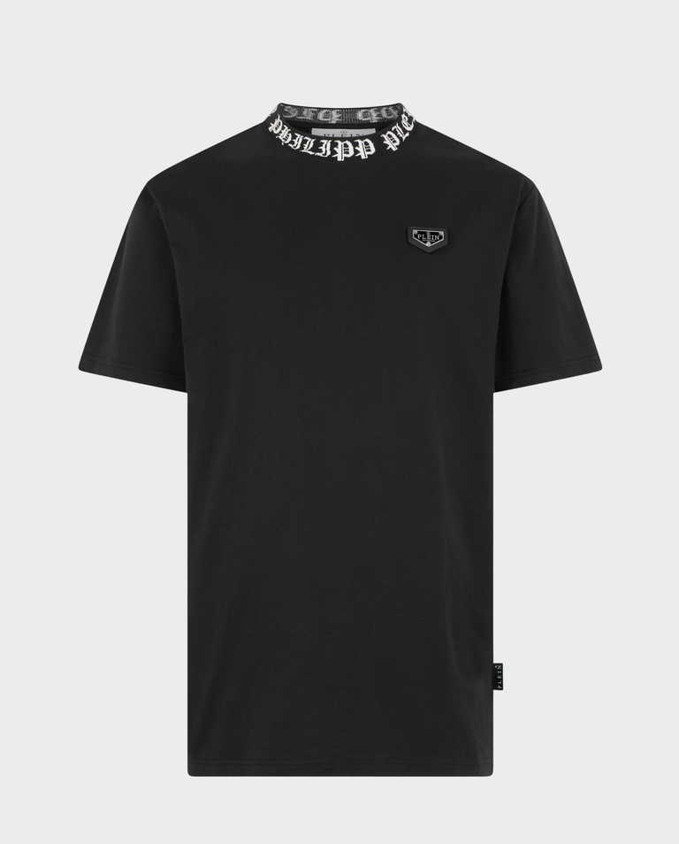 Czarny t-shirt z logo
