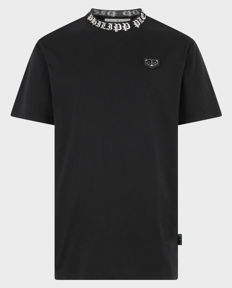 Czarny t-shirt z logo