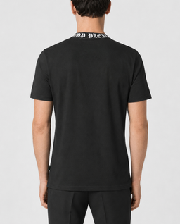 Czarny t-shirt z logo - Image #2