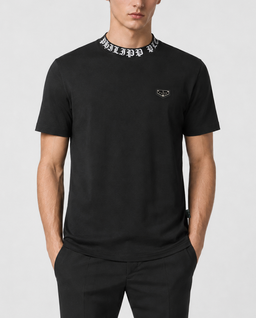 Czarny t-shirt z logo - Image #1