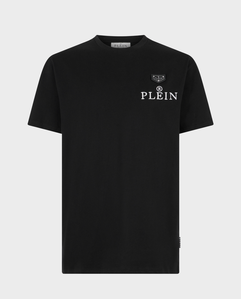 Czarny t-shirt z logo