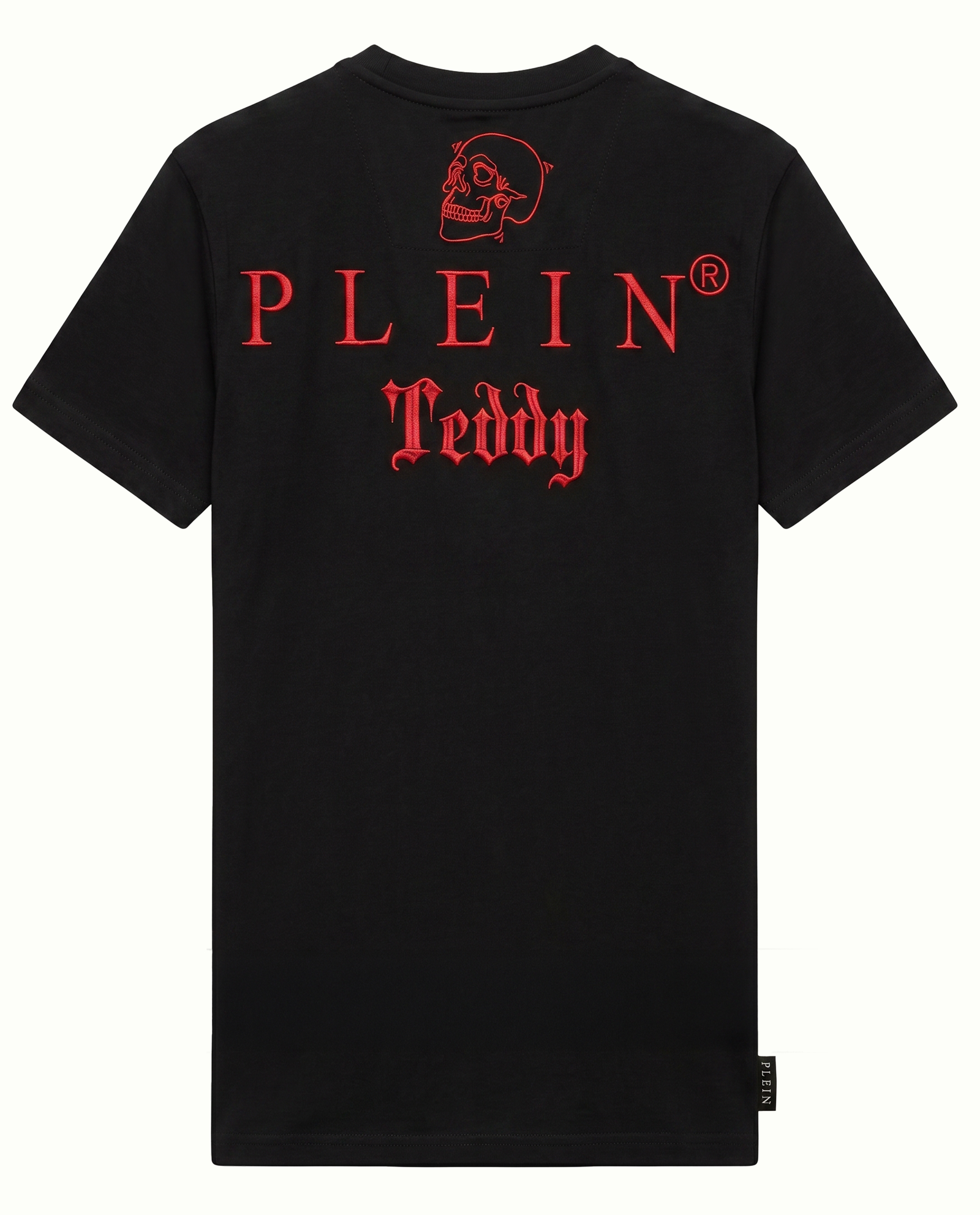 Czarny t-shirt z grafiką misia - Image #2