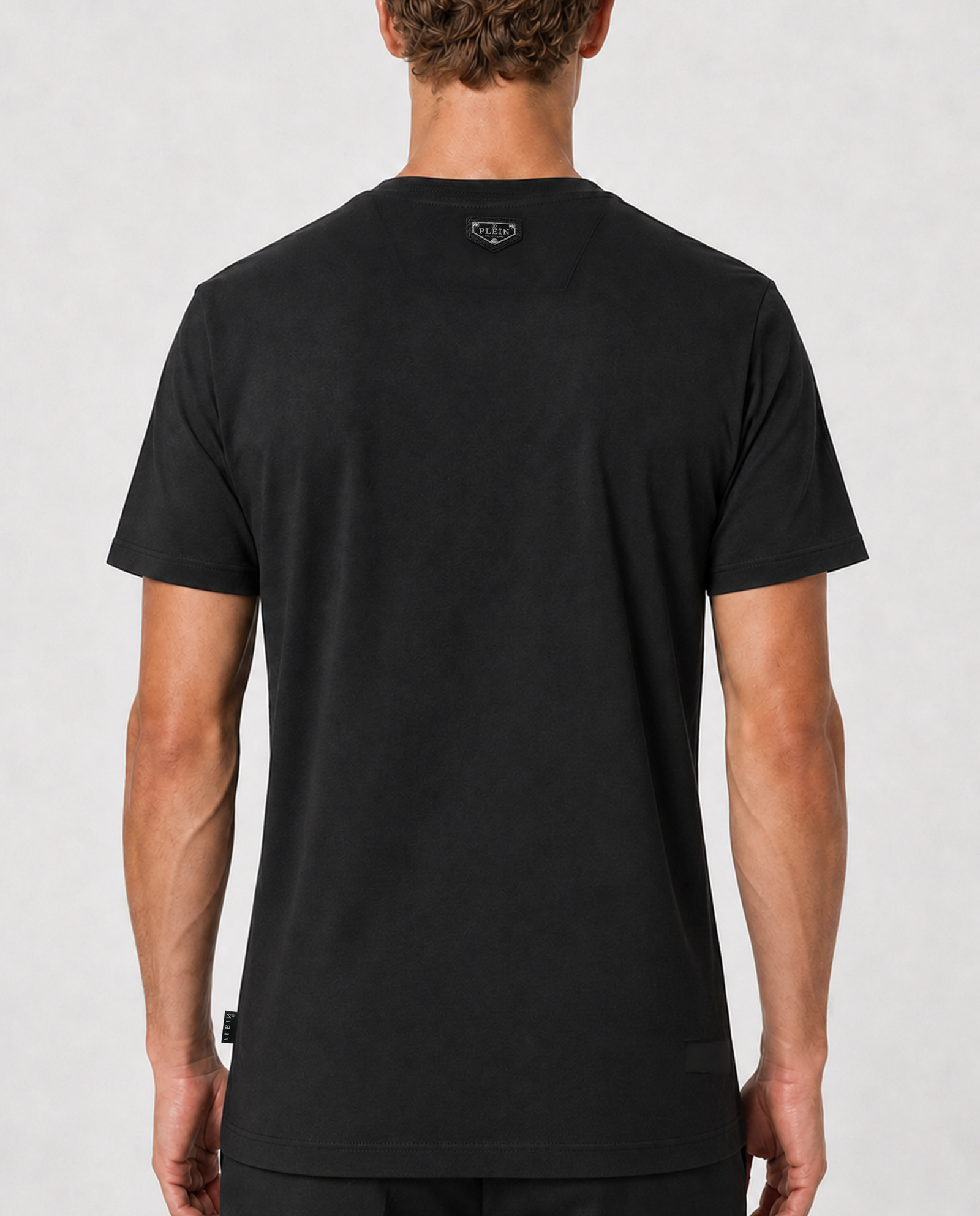 Czarny t-shirt z motywem dolara - Image #2