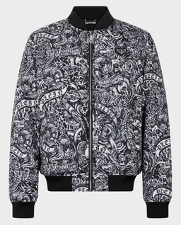 Kurtka bomber z printem - Image #0