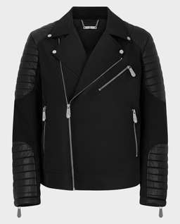 Czarna kurtka biker - Image #0