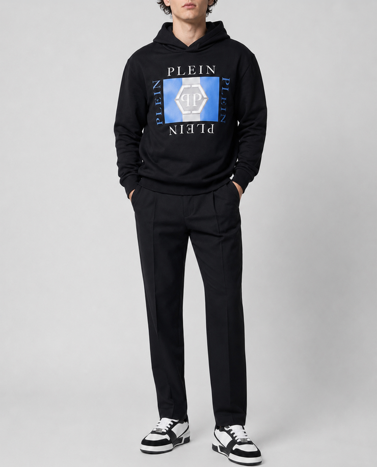 Czarna bluza z logo - Image #3