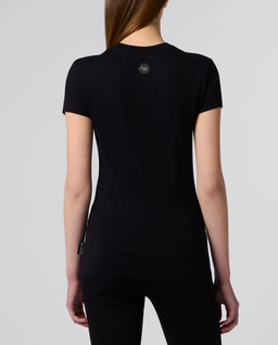 Czarny t-shirt z motywem misia - Image #2