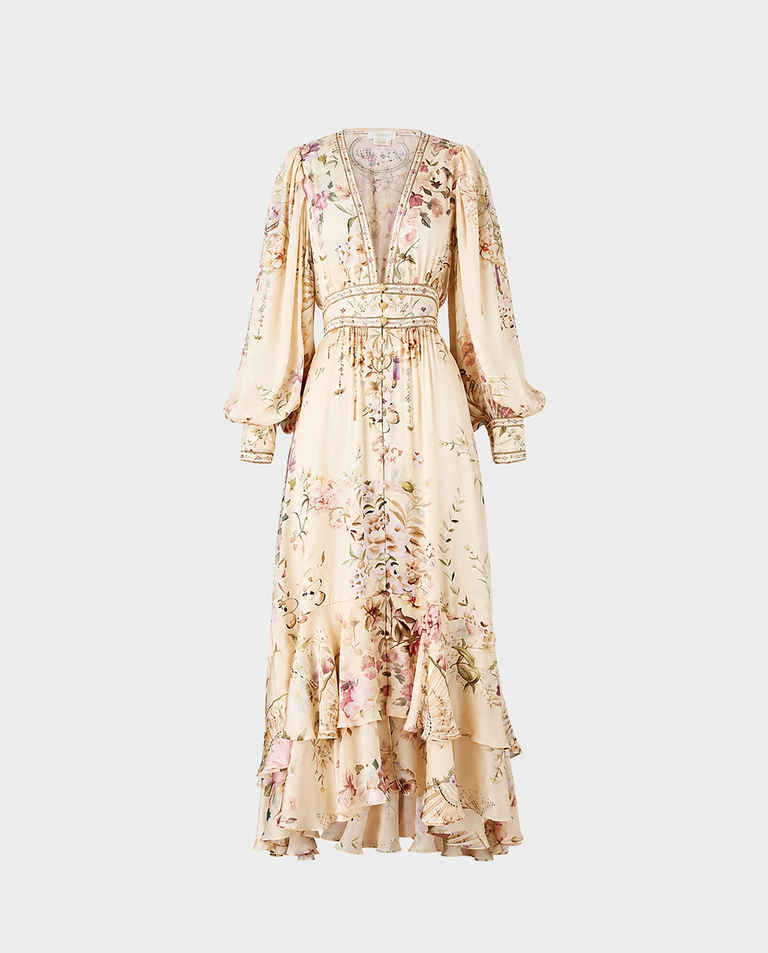 Sukienka w kwiaty Adorned in Aranjuez