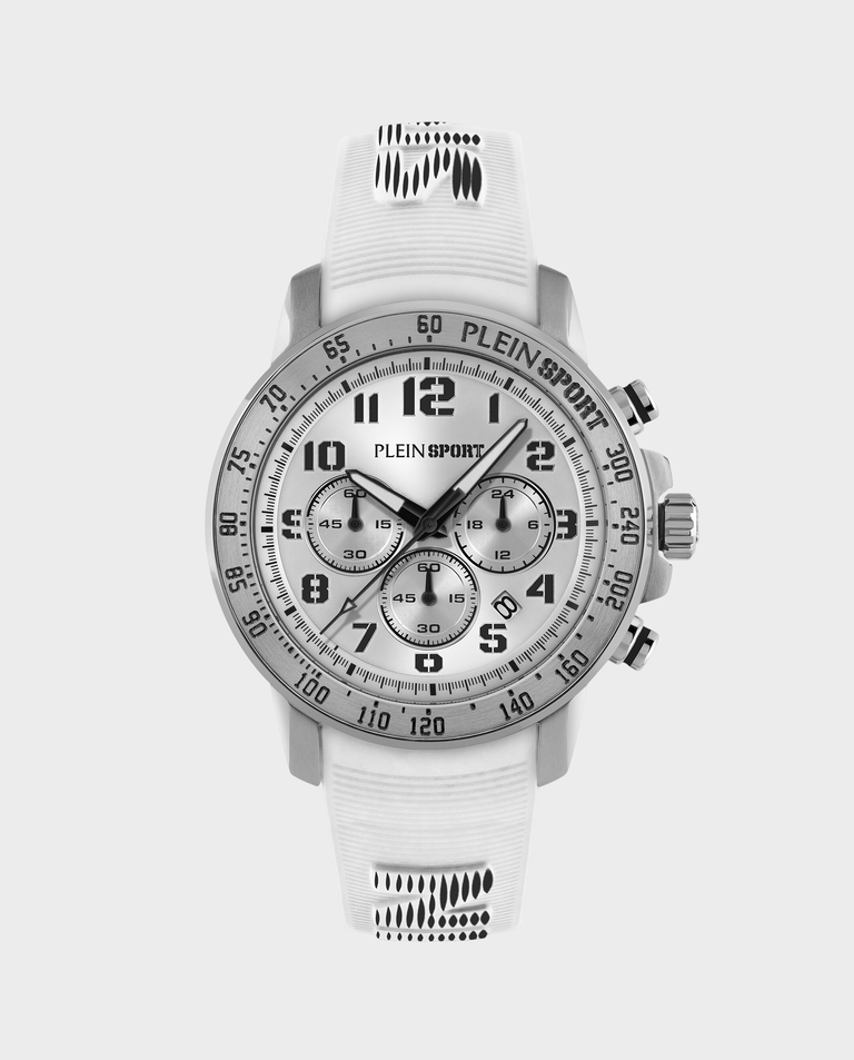 Biały zegarek Chronorace