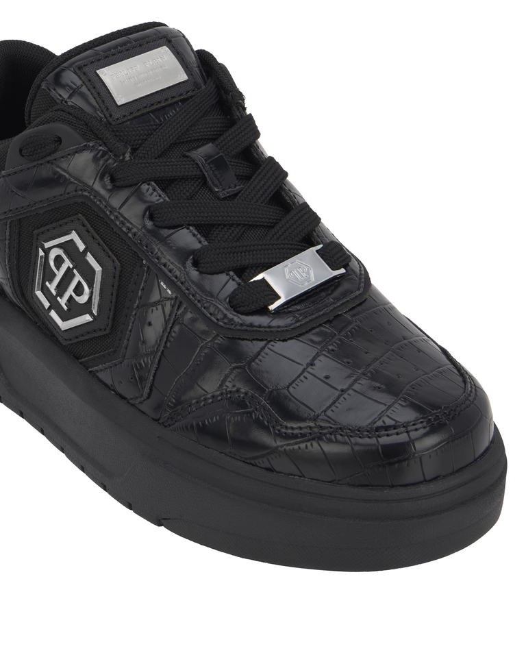 Czarne sneakersy SK8R Cocco - Image #6