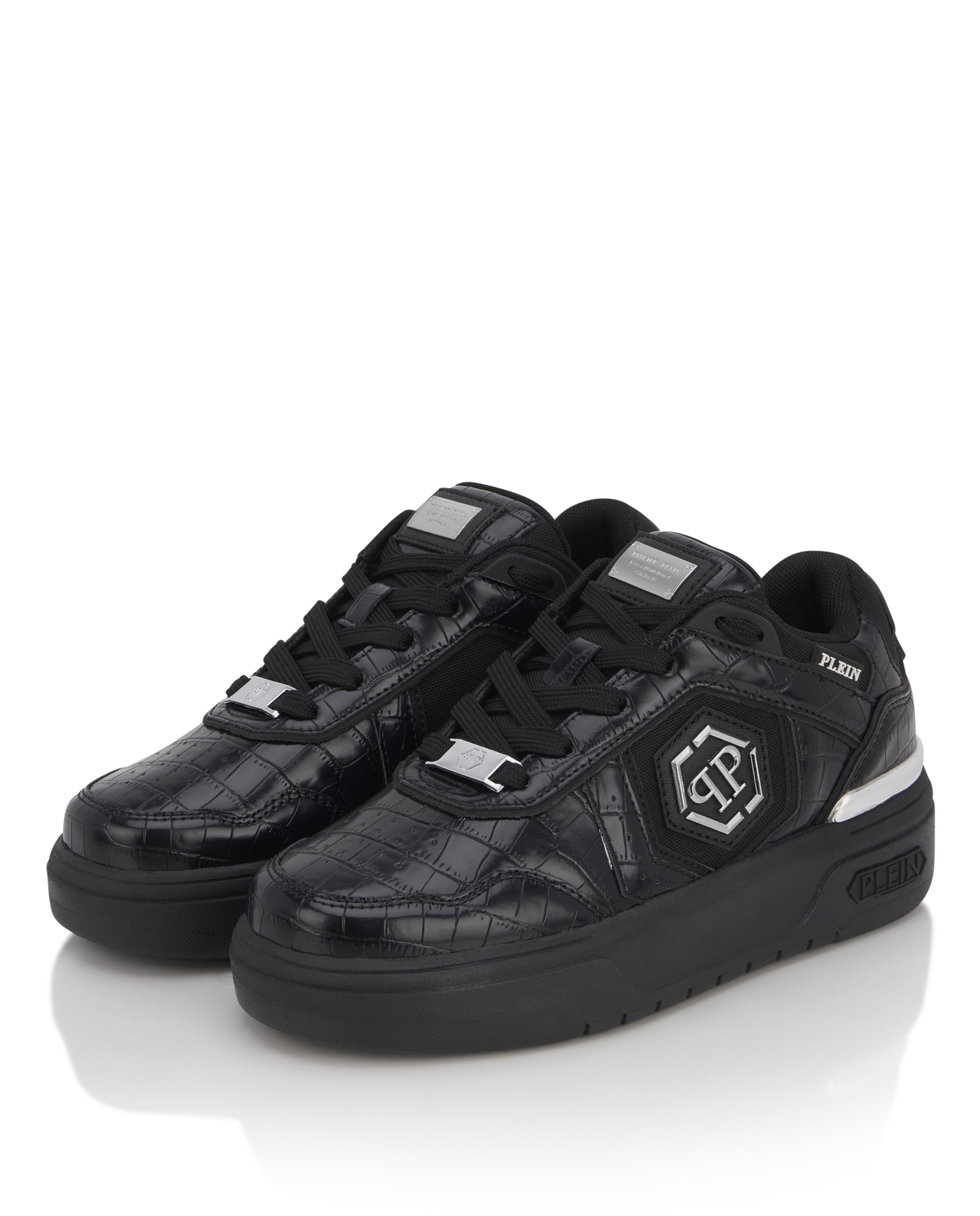 Czarne sneakersy SK8R Cocco - Image #2